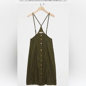 Anthropologie overall skirt never worn new with tags